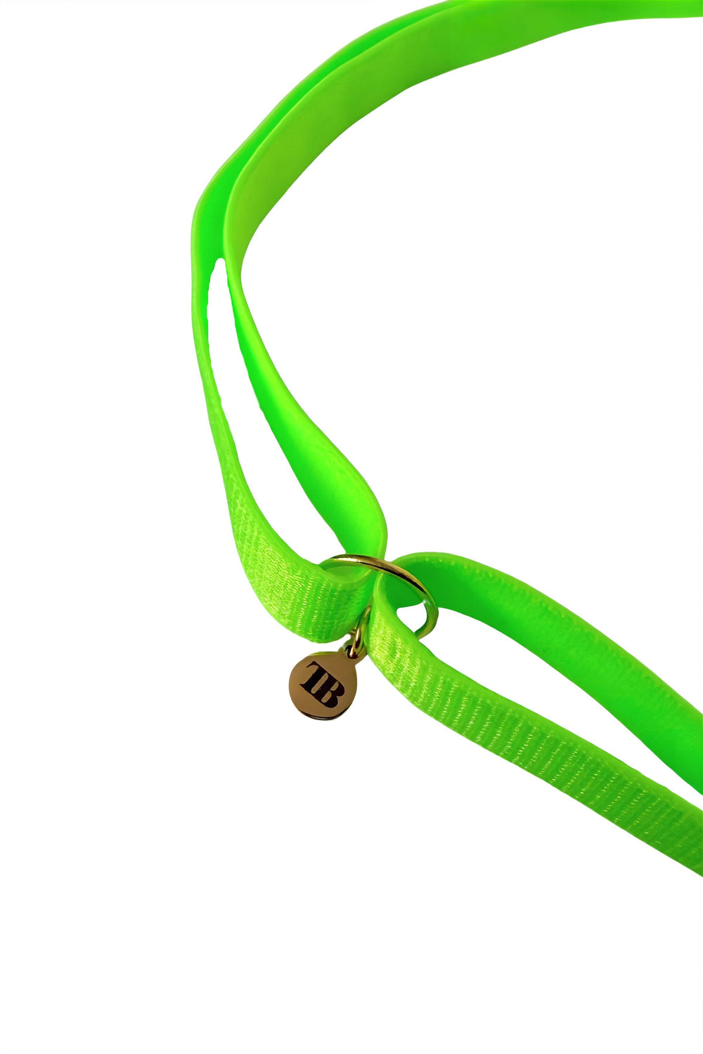 Verstelbare Festival Beenkettingen - Handgemaakt in NL - Neon Groen (2 stuks)