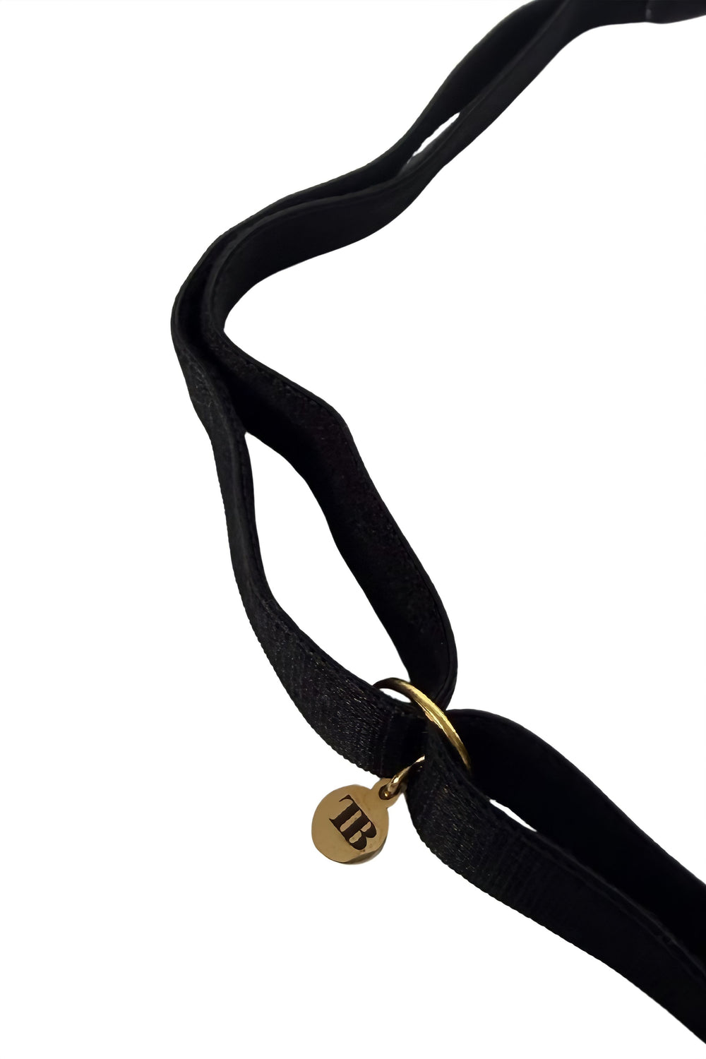 Verstelbare Festival Beenkettingen - Handgemaakt in NL - Zwart (2 stuks)